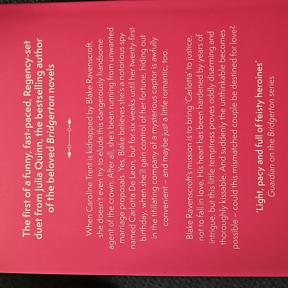 Bridgerton Book ISBN 9780349430584 - Picture 3 of 3